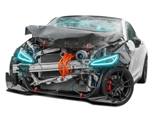 Дефектовка после дтп на Peugeot 308